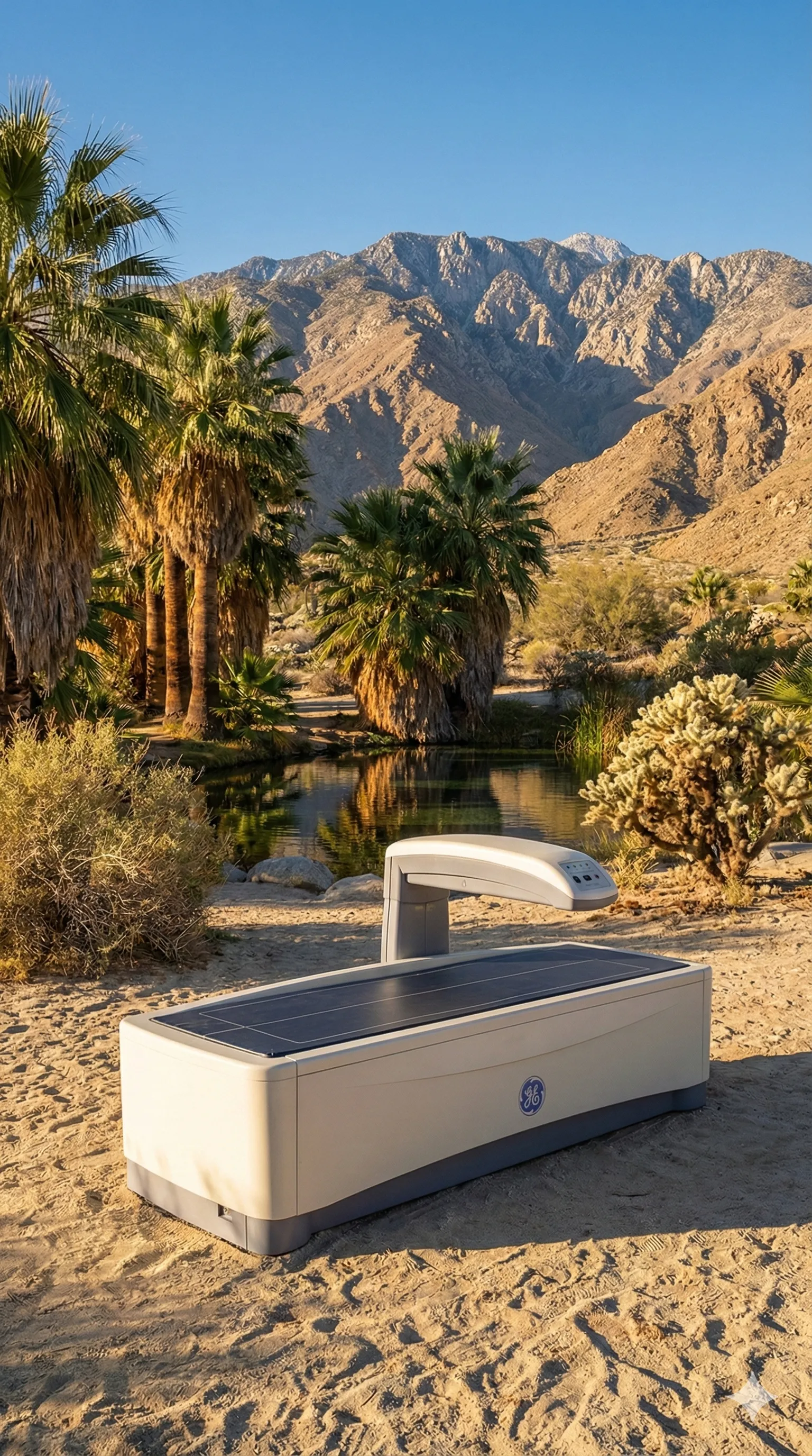 DEXA scanner in the Coachella Valley desert